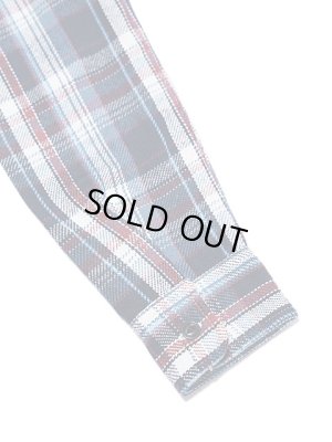 画像5: 【 UES（ウエス） 】　先染めヘビーチェックネルシャツ　[ NAVY ]