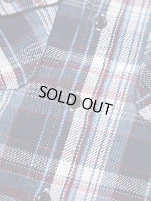 画像7: 【 UES（ウエス） 】　先染めヘビーチェックネルシャツ　[ NAVY ]