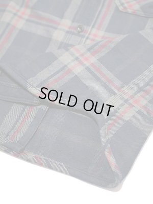 画像5:  【 UES（ウエス） 】　エクストラヘビーチェックネルシャツ　[ ネイビー ]