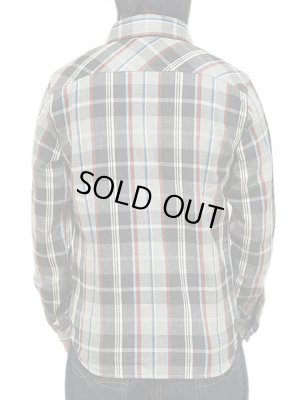 画像2: 【 UES（ウエス） 】　先染めヘビーチェックネルシャツ　[ GRAY ]