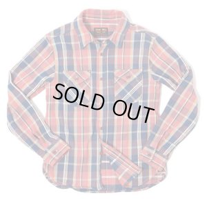画像4: 【 UES（ウエス） 】　先染めヘビーチェックネルシャツ　[ PINK ]