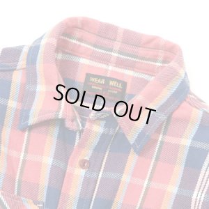 画像6: 【 UES（ウエス） 】　先染めヘビーチェックネルシャツ　[ PINK ]