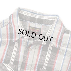 画像6: 【 UES（ウエス） 】　先染めヘビーチェックネルシャツ　[ GRAY ]