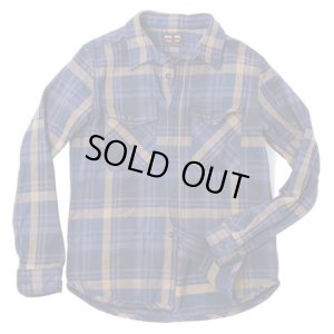画像4: 【 UES（ウエス） 】　エクストラヘビーチェックネルシャツ　[ NAVY ]