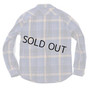 画像5: 【 UES（ウエス） 】　エクストラヘビーチェックネルシャツ　[ NAVY ]