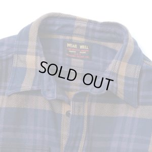 画像6: 【 UES（ウエス） 】　エクストラヘビーチェックネルシャツ　[ NAVY ]