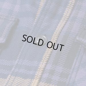 画像9: 【 UES（ウエス） 】　エクストラヘビーチェックネルシャツ　[ NAVY ]