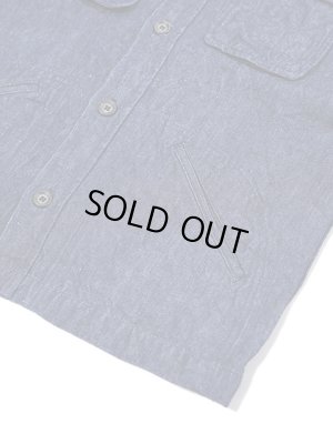画像6: 【UES（ウエス） 】　リネンシャツジャケット　[ Linen Shirts Jacket ] [ INDIGO DENIM ]