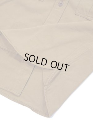 画像5: 【 UES（ウエス） 】　強撚ツイルサファリシャツ　[ KHAKI GOLD ]