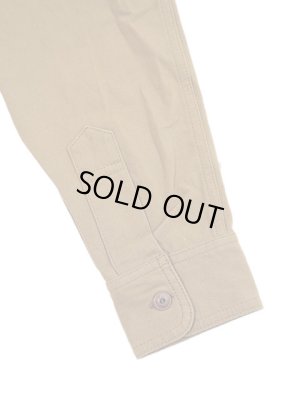 画像6: 【 UES（ウエス） 】　強撚ツイルサファリシャツ　[ KHAKI GOLD ]