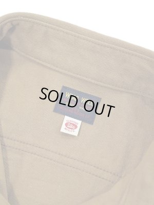 画像8: 【 UES（ウエス） 】　強撚ツイルサファリシャツ　[ KHAKI GOLD ]