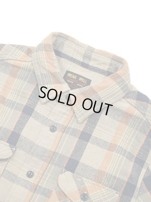 画像3: 【 UES（ウエス） 】　先染めヘビーチェックネルシャツ　[ NAVY ]