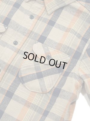 画像5: 【 UES（ウエス） 】　先染めヘビーチェックネルシャツ　[ NAVY ]