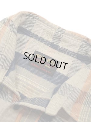 画像9: 【 UES（ウエス） 】　先染めヘビーチェックネルシャツ　[ NAVY ]