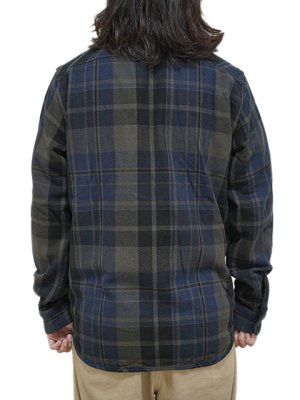 画像2: 【 UES（ウエス） 】　エクストラヘビーチェックネルシャツ　[ NAVY ]