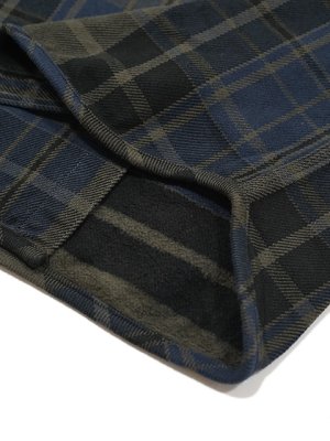 画像5: 【 UES（ウエス） 】　エクストラヘビーチェックネルシャツ　[ NAVY ]