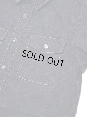 画像4: 【 UES（ウエス） 】　トラベリングシャツ　[ Indigo Denim ]