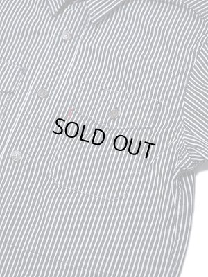 画像4: 【 UES（ウエス） 】　トラベリングシャツ　[ Indigo Hickory ]