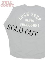 【 FULLCOUNT（フルカウント） 】　ヘビーウエイトプリントヘンリーネック L/S T-Shirt　[ Flat Seam Heavy Weight Henley T-Shirt ] [ INK BLACK ] 【 メール便可 】 