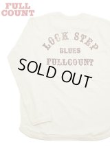 【 FULLCOUNT（フルカウント） 】　ヘビーウエイトプリントヘンリーネック L/S T-Shirt　[ Flat Seam Heavy Weight Henley T-Shirt ] [ ECRU ] 【 メール便可 】 