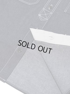 画像9: 【 STUDIO D'ARTISAN（ステュディオダルチザン） 】 デニムワークシャツ [ Denim Work Shirts ]