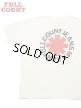 【 FULLCOUNT（フルカウント） 】　プリントTシャツ　[ Print T-Shirt ] [ FULLCOUNT JEANS MAKERS ] [ WHITE ]【 メール便可 】 