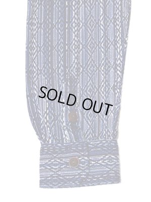 画像5: 【 STUDIO D'ARTISAN（ステュディオダルチザン）　カセ染め刺し子シャツ　[ SASIKO WORK SHIRTS ]