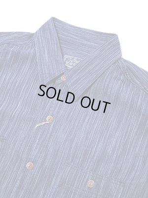画像3: 【 STUDIO D'ARTISAN（ステュディオダルチザン）　】　インディゴ絣シャツ　[ INDIGO KASURI SHIRTS ]