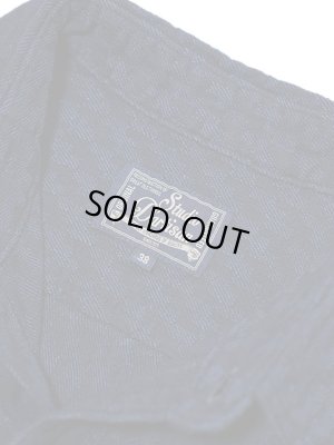 画像8: 【 STUDIO D'ARTISAN（ステュディオダルチザン）　】　インディゴジャガードシャツ　[ INDIGO JACQUAD SHIRTS ]