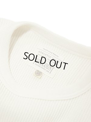 画像6: 【 FULLCOUNT（フルカウント） 】　ヘビーサーマル　[ Heavy Weight Waffle T-Shirt ] [ Ecru ]