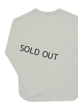 画像2: 【 FULLCOUNT（フルカウント） 】　ヘビーサーマル　[ Heavy Weight Waffle T-Shirt ] [ Khaki ]