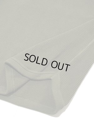 画像4: 【 FULLCOUNT（フルカウント） 】　ヘビーサーマル　[ Heavy Weight Waffle T-Shirt ] [ Khaki ]