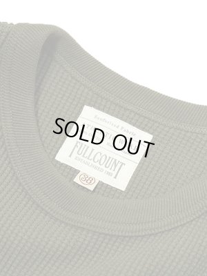 画像6: 【 FULLCOUNT（フルカウント） 】　ヘビーサーマル　[ Heavy Weight Waffle T-Shirt ] [ Khaki ]