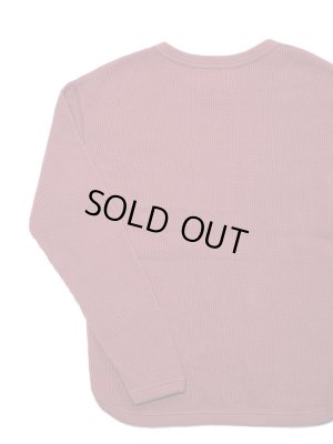 画像2: 【 FULLCOUNT（フルカウント） 】　ヘビーサーマル　[ Heavy Weight Waffle T-Shirt ] [ Burgundy ]