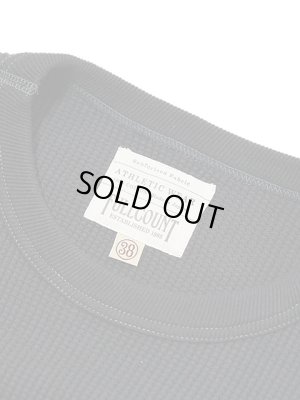 画像6: 【 FULLCOUNT（フルカウント） 】　ヘビーサーマル　[ Heavy Weight Waffle T-Shirt ] [ Ink Black ]
