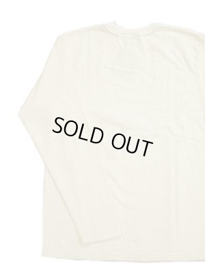 画像2: 【 UES（ウエス） 】 8番スラブネップ長袖Tシャツ [ WHITE ] 【 メール便可 】