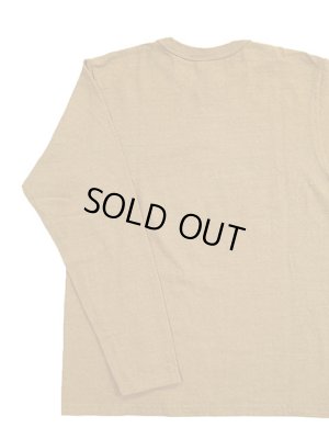 画像2: 【 UES（ウエス） 】 8番スラブネップ長袖Tシャツ [ YELLOW KHAKI ] 【 メール便可 】