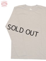 【 UES（ウエス） 】 8番スラブネップ長袖Tシャツ [ BROWN ] 【 メール便可 】