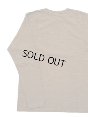 画像2: 【 UES（ウエス） 】 8番スラブネップ長袖Tシャツ [ BROWN ] 【 メール便可 】