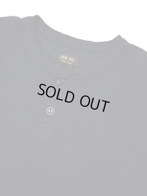 画像3: 【 UES（ウエス） 】　61T　長袖サーマルヘンリーネックTシャツ [ REGULAR ]　[ ブラック ]