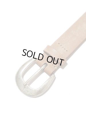 画像3: 【 FULLCOUNT（フルカウント） 】　ワイルドレザーベルト　[ Wild Leather Belt ] [ NATURAL ]