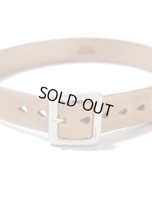 画像2: 【 FULLCOUNT（フルカウント） 】　ワイルドレザーギャリソンベルト　[ Wild Leather Garrison Belt ] [ NATURAL ]