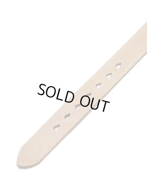 画像5: 【 FULLCOUNT（フルカウント） 】　ワイルドレザーギャリソンベルト　[ Wild Leather Garrison Belt ] [ NATURAL ]