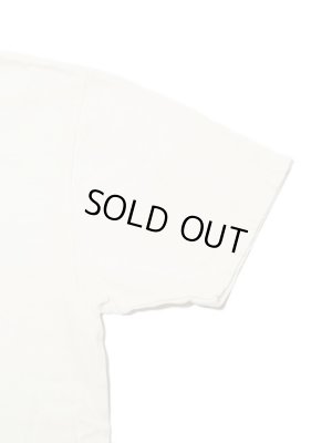 画像6: 【 メール便可 】 【 UES（ウエス） 】　プリントTシャツ　[ DENIM WASH ] [ WHITE ]