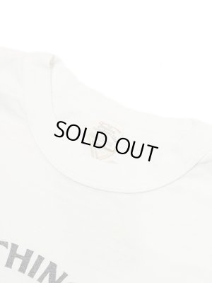 画像5: 【 メール便可 】 【 UES（ウエス） 】　プリントTシャツ　[ DENIM WASH ] [ WHITE ]