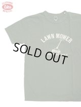 【 UES（ウエス） 】　プリントTシャツ　[ LAWN MOWER ] [ GREEN ] 【 メール便可 】