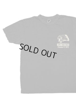 画像2: 【 UES（ウエス） 】　プリントTシャツ　[ TIPI CAMP ] [ CHACOAL BLACK ] 【 メール便可 】