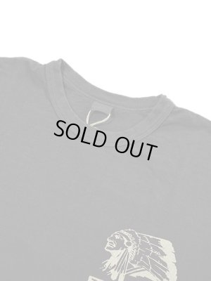 画像3: 【 UES（ウエス） 】　プリントTシャツ　[ TIPI CAMP ] [ CHACOAL BLACK ] 【 メール便可 】