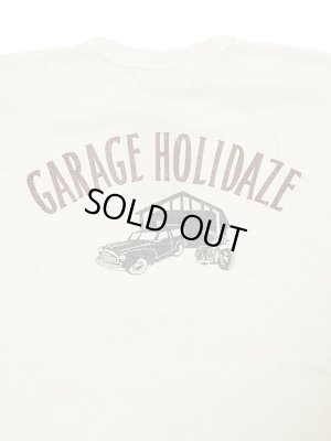 画像5: 【 UES（ウエス） 】　プリントTシャツ　[ GARAGE HOLIDAZE ] [ WHITE ] 【 メール便可 】