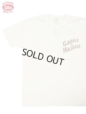 画像2: 【 UES（ウエス） 】　プリントTシャツ　[ GARAGE HOLIDAZE ] [ WHITE ] 【 メール便可 】